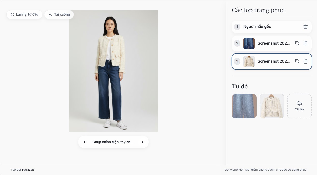 Virtual try-on - Ướm thử trang phục